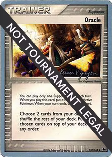 Oracle - 2004 (Kevin Nguyen) (138/144), World Championship Decks — Pokémon card price