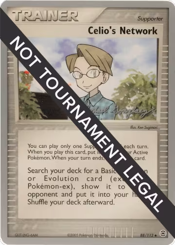 Celio's Network - 2005 (Michael Gonzalez) (88/112), World Championship Decks — Pokémon card price