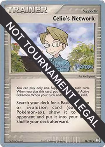 Celio's Network - 2005 (Jeremy Maron) (88/112), World Championship Decks — Pokémon card price