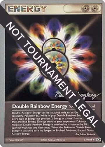 Double Rainbow Energy - 2005 (Michael Gonzalez) (87/106), World Championship Decks — Pokémon card price
