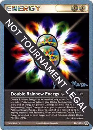Double Rainbow Energy - 2005 (Jeremy Maron) (87/106), World Championship Decks — Pokémon card price