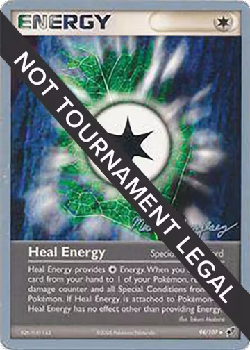 Heal Energy - 2005 (Michael Gonzalez) (94/107), World Championship Decks — Pokémon card price