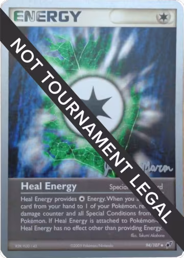 Heal Energy - 2005 (Jeremy Maron) (94/107), World Championship Decks — Pokémon card price