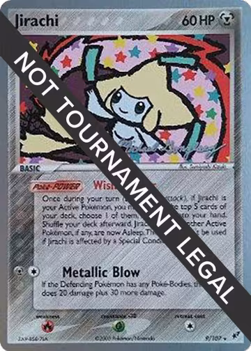 Jirachi - 2005 (Michael Gonzalez) (9/107), World Championship Decks — Pokémon card price