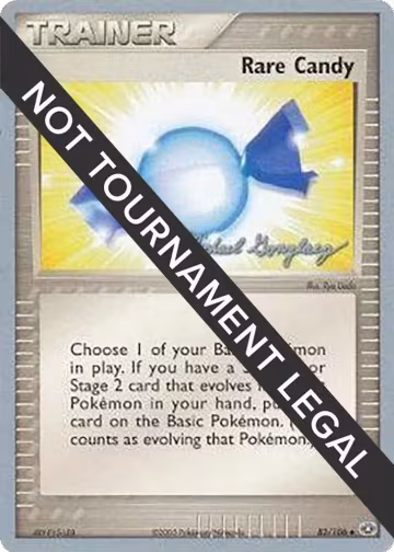 Rare Candy - 2005 (Michael Gonzalez) (83/106), World Championship Decks — Pokémon card price