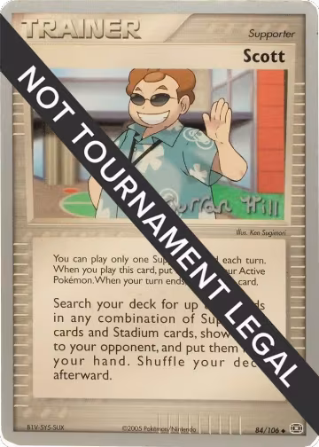 Scott - 2005 (Curran Hill) (84/106), World Championship Decks — Pokémon card price