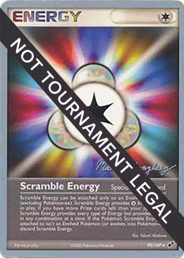 Scramble Energy - 2005 (Michael Gonzalez) (95/107), World Championship Decks — Pokémon card price