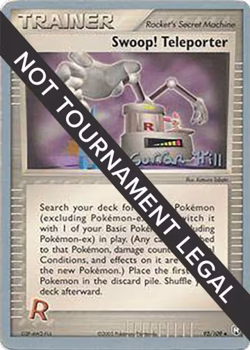 Swoop! Teleporter - 2005 (Curran Hill) (92/109), World Championship Decks — Pokémon card price