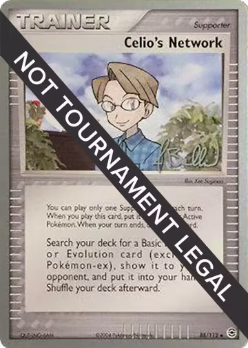 Celio's Network - 2006 (Jimmy Ballard) (88/112), World Championship Decks — Pokémon card price