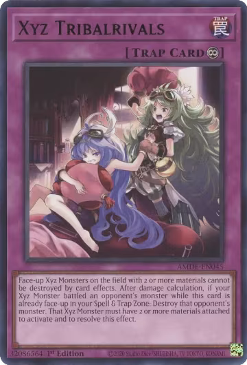 Xyz Tribalrivals (AMDE-EN045), Amazing Defenders — Yu-Gi-Oh! card price