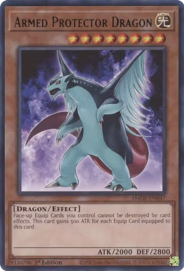 Armed Protector Dragon (AMDE-EN047), Amazing Defenders — Yu-Gi-Oh! card price