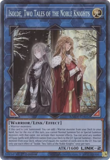 Isolde, Two Tales of the Noble Knights (CR) (AMDE-EN052) — card price