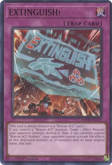 EXTINGUISH! (AMDE-EN012), Amazing Defenders — Yu-Gi-Oh! card price