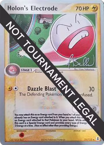 Holon's Electrode - 2006 (Jimmy Ballard) (21/113), World Championship Decks — Pokémon card price