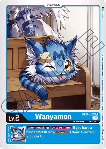 Wanyamon (BT11-002 C), Dimensional Phase — Digimon card price