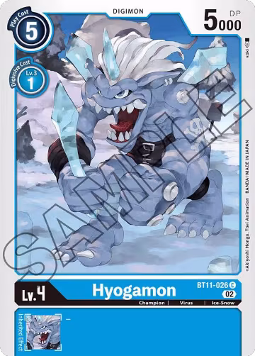 Hyogamon (BT11-026 C), Dimensional Phase — Digimon card price