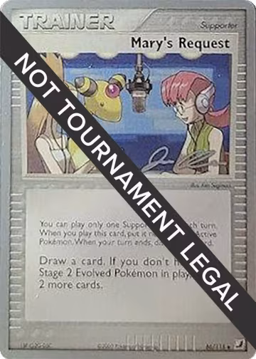 Mary's Request - 2006 (Jason Klaczynski) (86/115), World Championship Decks — Pokémon card price