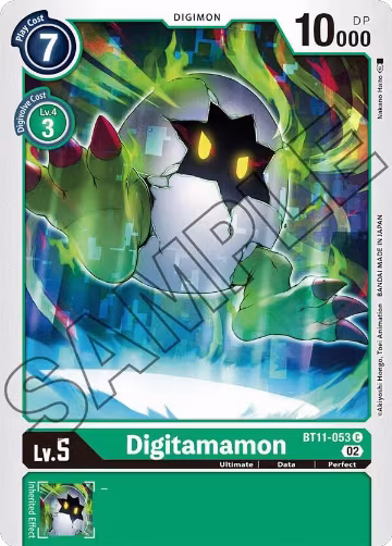 Digitamamon (BT11-053 C), Dimensional Phase — Digimon card price