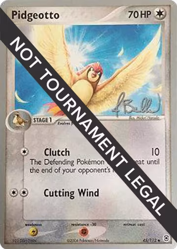 Pidgeotto - 2006 (Jimmy Ballard) (45/112), World Championship Decks — Pokémon card price