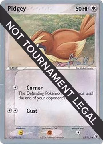 Pidgey - 2006 (Jimmy Ballard) (73/112), World Championship Decks — Pokémon card price