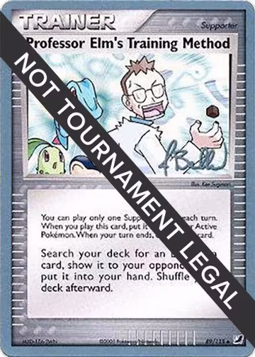 Professor Elm's Training Method - 2006 (Jimmy Ballard) (89/115), World Championship Decks — Pokémon card price