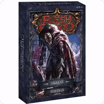 Outsider Blitz Deck - Arakni, Blitz Deck: Outsiders - Arakni — Flesh & Blood sealed product price
