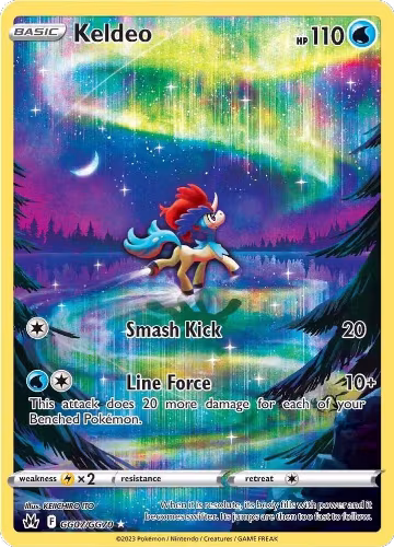 Keldeo (GG07/GG70), Crown Zenith: Galarian Gallery — Pokémon card price