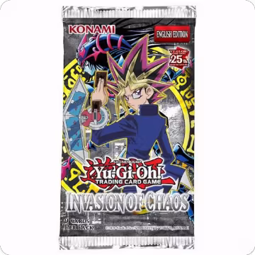 Invasion of Chaos Booster Pack (25th Anniversary Edition), Invasion of Chaos (25th Anniversary Edition) — Yu-Gi-Oh! sealed product price