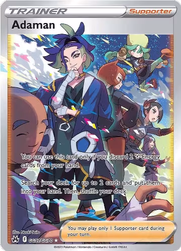 Adaman (GG57/GG70), Crown Zenith: Galarian Gallery — Pokémon card price