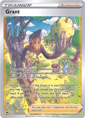 Grant (GG62/GG70), Crown Zenith: Galarian Gallery — Pokémon card price