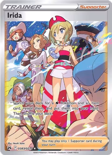 Irida (GG63/GG70), Crown Zenith: Galarian Gallery — Pokémon card price