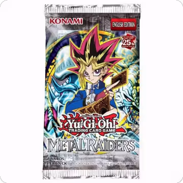 Metal Raiders Booster Pack (25th Anniversary Edition), Metal Raiders (25th Anniversary Edition) — Yu-Gi-Oh! sealed product price