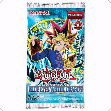 Legend of Blue Eyes White Dragon Booster Pack (25th Anniversary Edition), Legend of Blue Eyes White Dragon (25th Anniversary Edition) — Yu-Gi-Oh! sealed product price