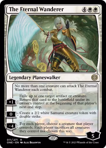 The Eternal Wanderer (11), Phyrexia: All Will Be One — Magic card price