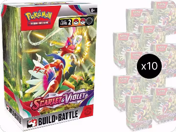 Scarlet & Violet Build & Battle Box Display, Scarlet & Violet Base Set — Pokémon sealed product price
