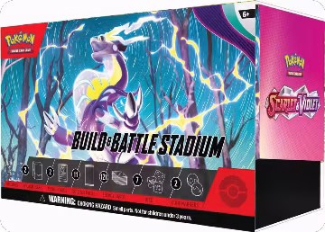 Scarlet & Violet Build & Battle Stadium, Scarlet & Violet Base Set — Pokémon sealed product price