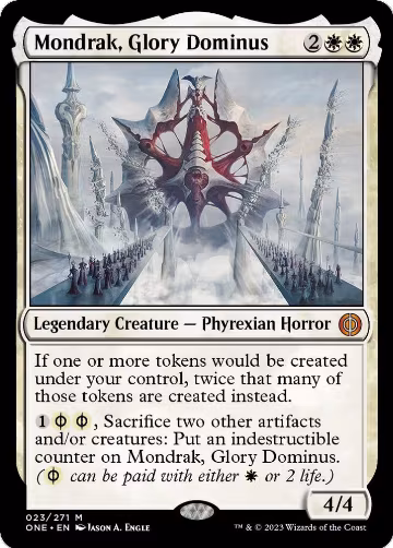 Mondrak, Glory Dominus (23), Phyrexia: All Will Be One — Magic card price