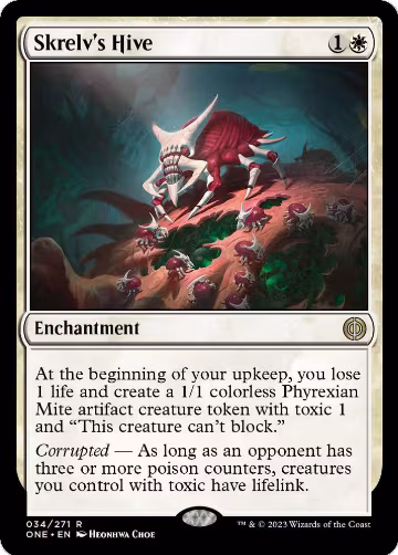 Skrelv's Hive (34), Phyrexia: All Will Be One — Magic card price
