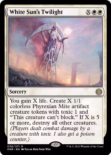 White Sun's Twilight (38), Phyrexia: All Will Be One — Magic card price
