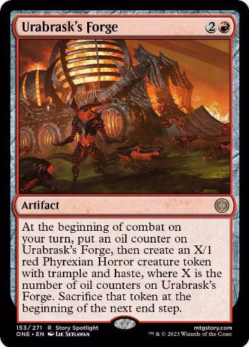 Urabrask's Forge (153), Phyrexia: All Will Be One — Magic card price