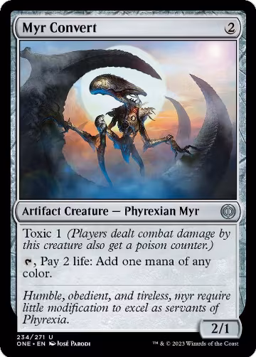 Myr Convert (234), Phyrexia: All Will Be One — Magic card price