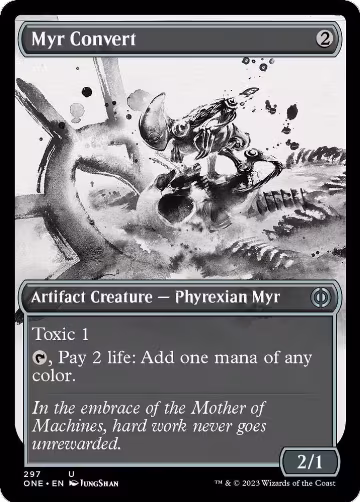 Myr Convert (Showcase) (297), Phyrexia: All Will Be One — Magic card price