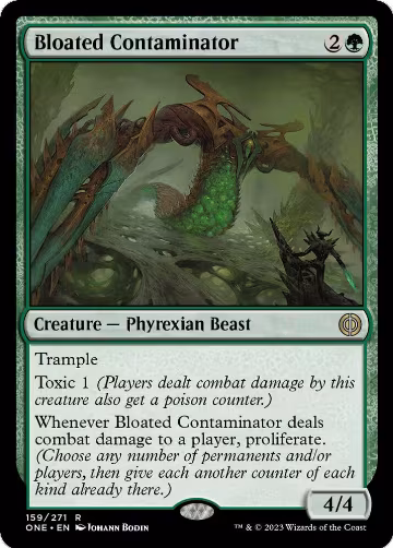 Bloated Contaminator (159), Phyrexia: All Will Be One — Magic card price