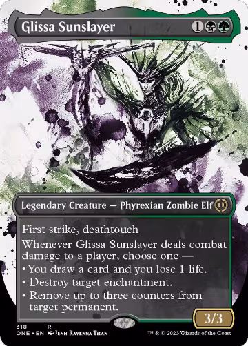 Glissa Sunslayer (Showcase) (318), Phyrexia: All Will Be One — Magic card price