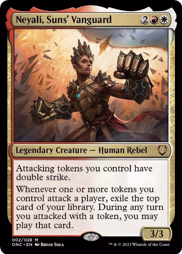 Neyali, Suns' Vanguard (2), Commander: Phyrexia: All Will Be One — Magic card price
