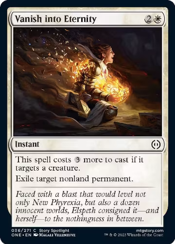 Vanish into Eternity (36), Phyrexia: All Will Be One — Magic card price