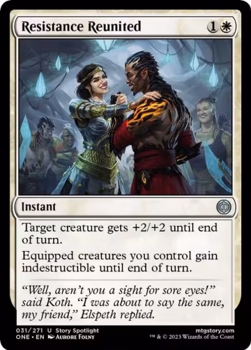Resistance Reunited (31), Phyrexia: All Will Be One — Magic card price
