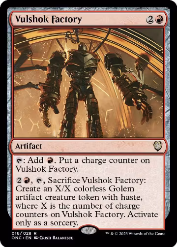Vulshok Factory (16), Commander: Phyrexia: All Will Be One — Magic card price