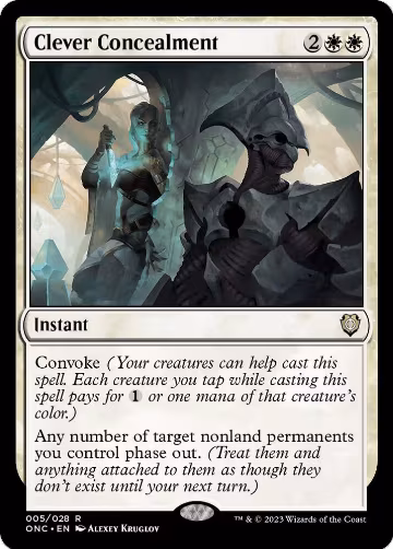 Clever Concealment (5) — card price