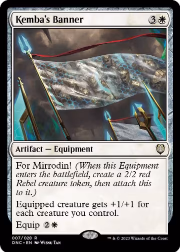 Kemba's Banner (7), Commander: Phyrexia: All Will Be One — Magic card price
